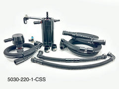 Plug N Play™ Pro Series Dual Valve Oil Catch Can with CSS (fits 14-18 GM Chevrolet GMC Trucks 5.3L) UPR