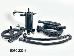 Plug N Play™ Pro Series Dual Valve Oil Catch Can (fits 14-18 GM Chevrolet GMC Trucks 5.3L) UPR