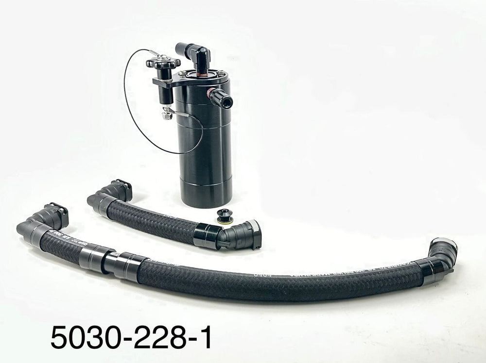 Plug N Play™ Single Valve Oil Catch Can Separator (fits 15-20 Ford F-150 5.0) UPR