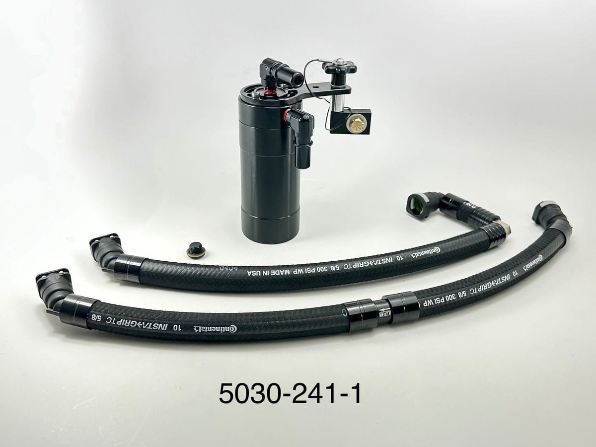 Plug N Play™ Pro-Series Fender Mount Oil Catch Can (fits Hellcat Demon Redeye 6.2L Hemi) UPR