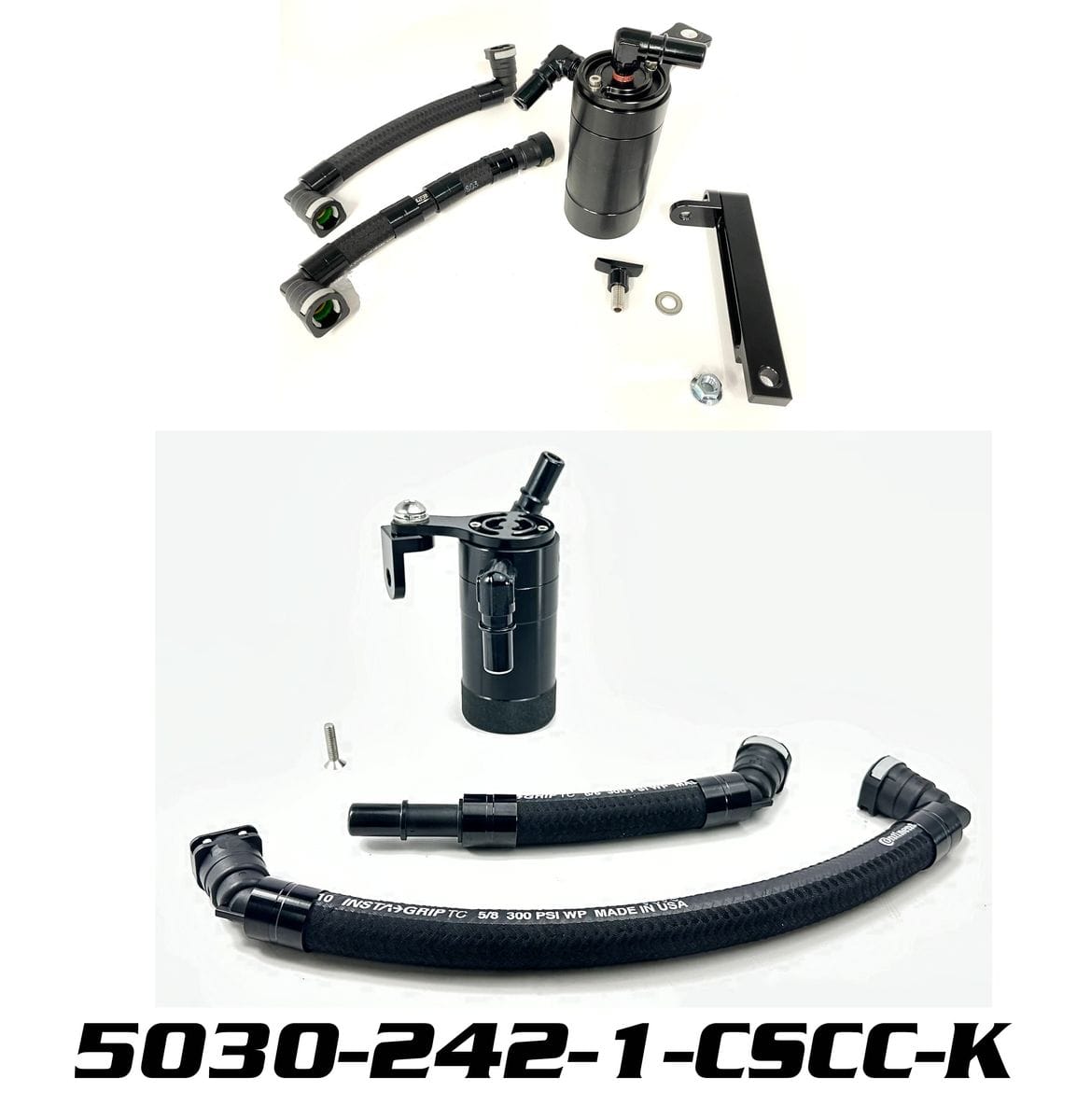 Plug N Play™ Oil Catch Can (fits 18-23 Trackhawk, 21-23 Durango Hellcat 6.2) UPR