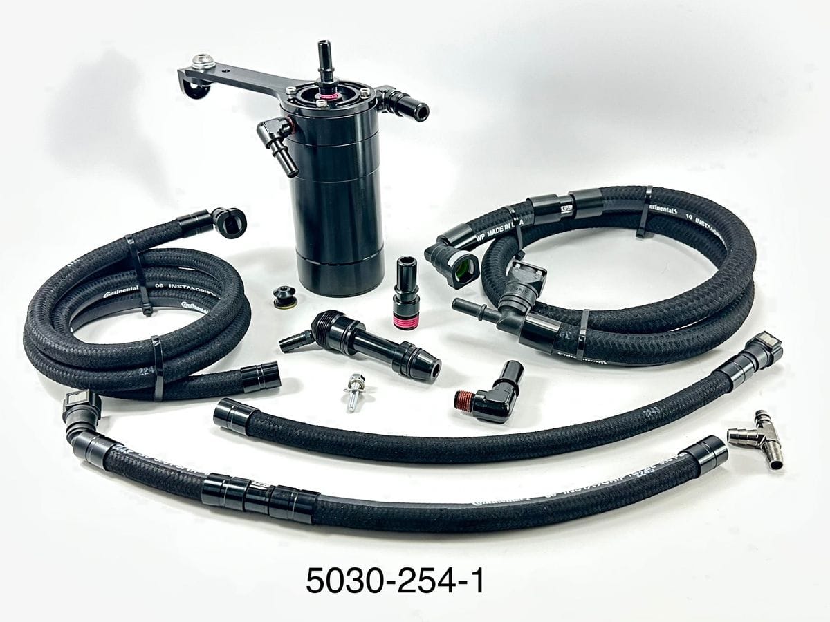 Plug N Play™ Dual Valve Oil Catch Can (fits 16-24 Camaro ZL1 LT4) UPR