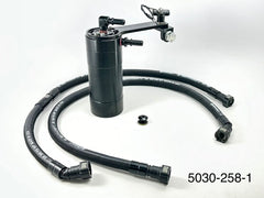 Plug N Play™ Single Valve Oil Catch Can (fits 09-14 Cadillac CTSV 6.2 LSA) UPR