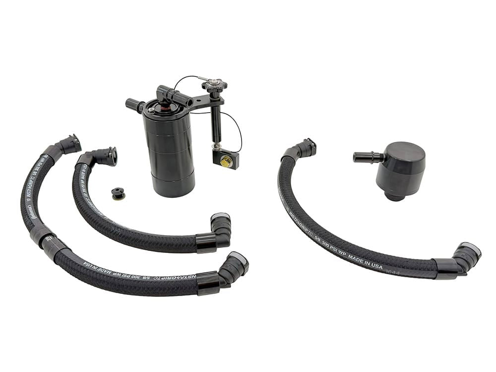 Plug N Play™ Single Valve Oil Catch Can Separator (fits 21-present Ford F-150 5.0 also Fits Whipple and Roush Supercharger) UPR