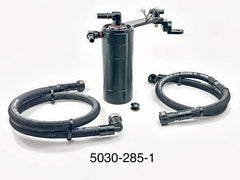 Plug N Play™ Pro Series Single Valve Oil Catch Can (fits 19-25 Chevrolet / GMC 2500HD Truck 6.6L GAS) UPR