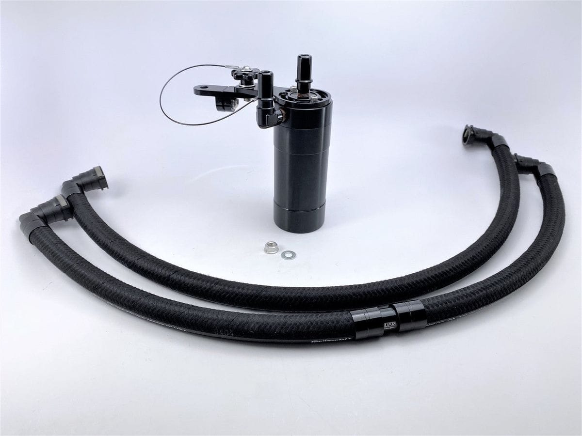Plug N Play™ Single Valve Oil Catch Can (fits 24-25 Ford Ranger 2.7L Raptor 3.0L) UPR