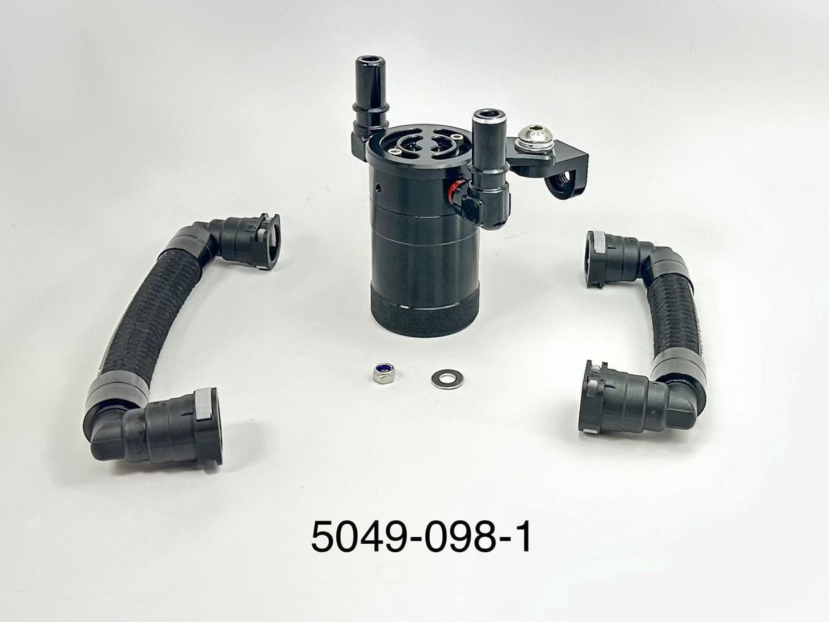 Plug N Play™  Oil Separator Catch Can Separator (fits 15-17 Mustang GT) UPR