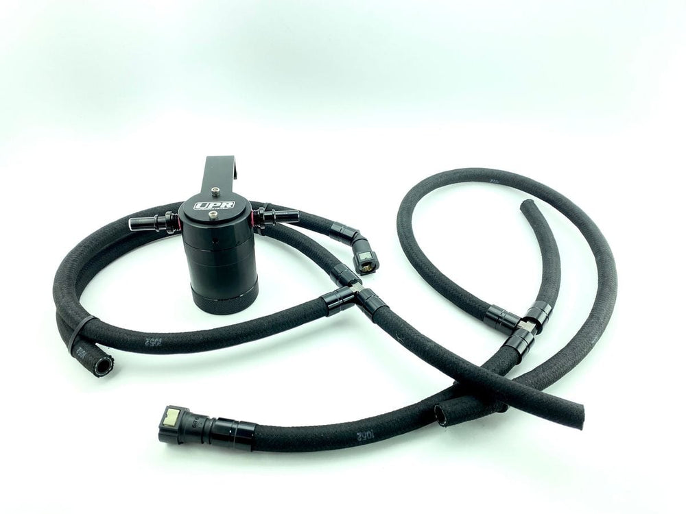 Plug N Play™ Oil Catch Can Separator (fits 16-24 Nissan Titan V8) UPR