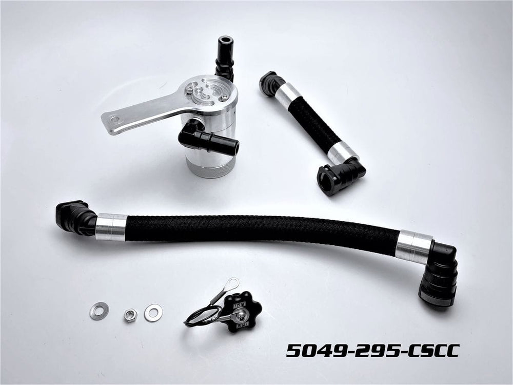 Plug N Play™ Oil Clean Side Catch Can (fits 2024 Mustang GT w/Whipple) UPR