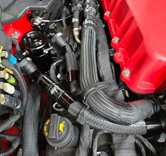 Plug N Play™ Oil Clean Side Catch Can (fits 24-25 Mustang GT w/Roush Supercharger) UPR