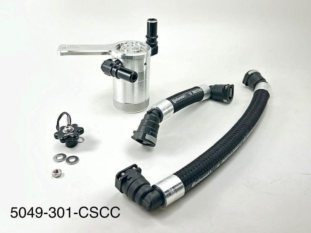 Plug N Play™ Oil Clean Side Catch Can (fits 24-25 Mustang GT w/Roush Supercharger) UPR