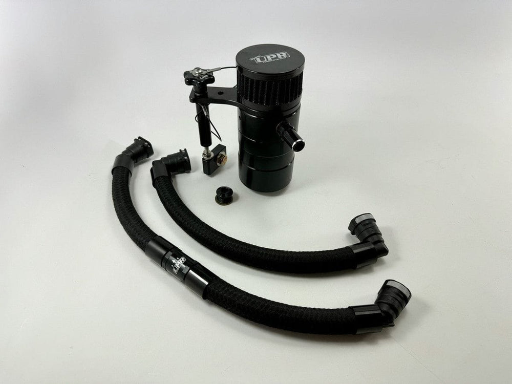 Plug N Play™ Catch Can One Way Breather (fits 21-25 Ford F-150 5.0, also Fits Whipple Supercharger) UPR