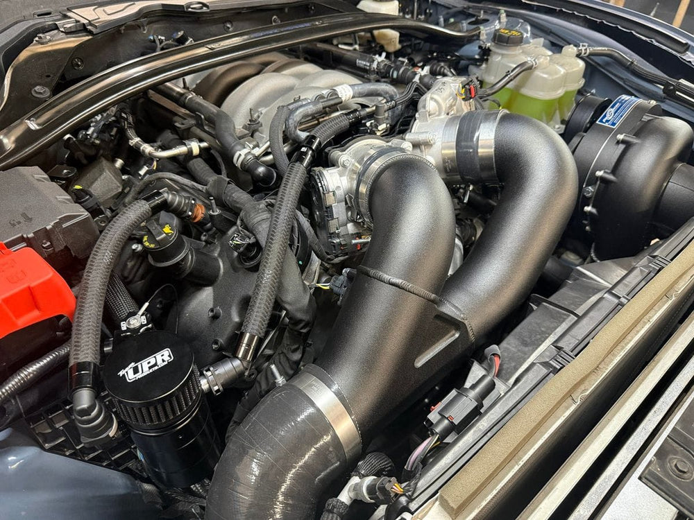 Plug N Play™ Catch Can One Way Breather (fits 24-26 Mustang with Procharger, ESS S650) UPR