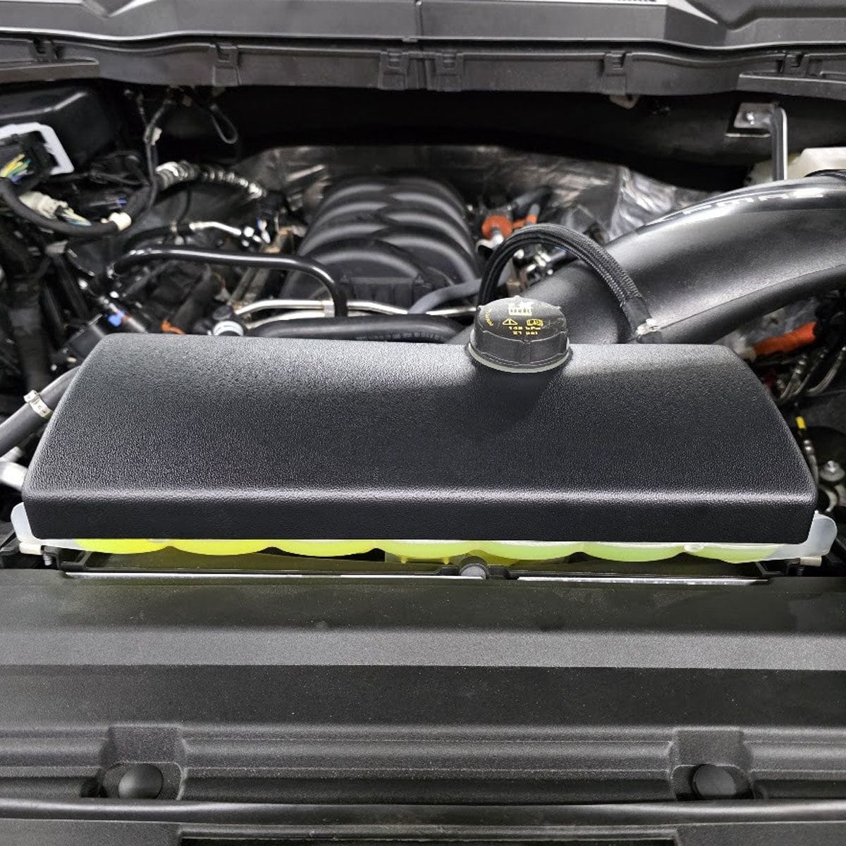 UPR Coolant Tank Reservoir Cover (fits 15-24 Ford F-150 & Raptor)