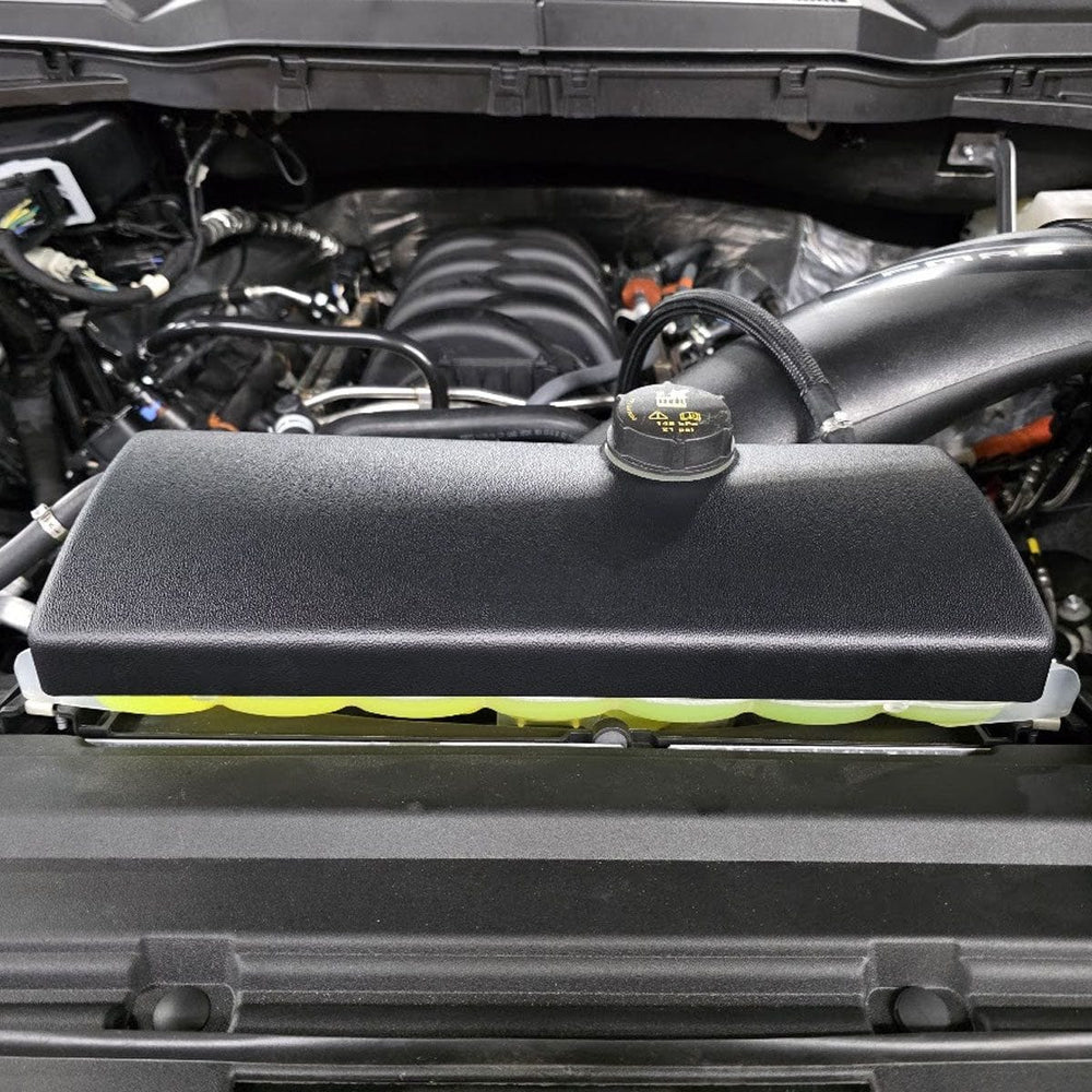 UPR Coolant Tank Reservoir Cover (fits 15-24 Ford F-150 & Raptor)