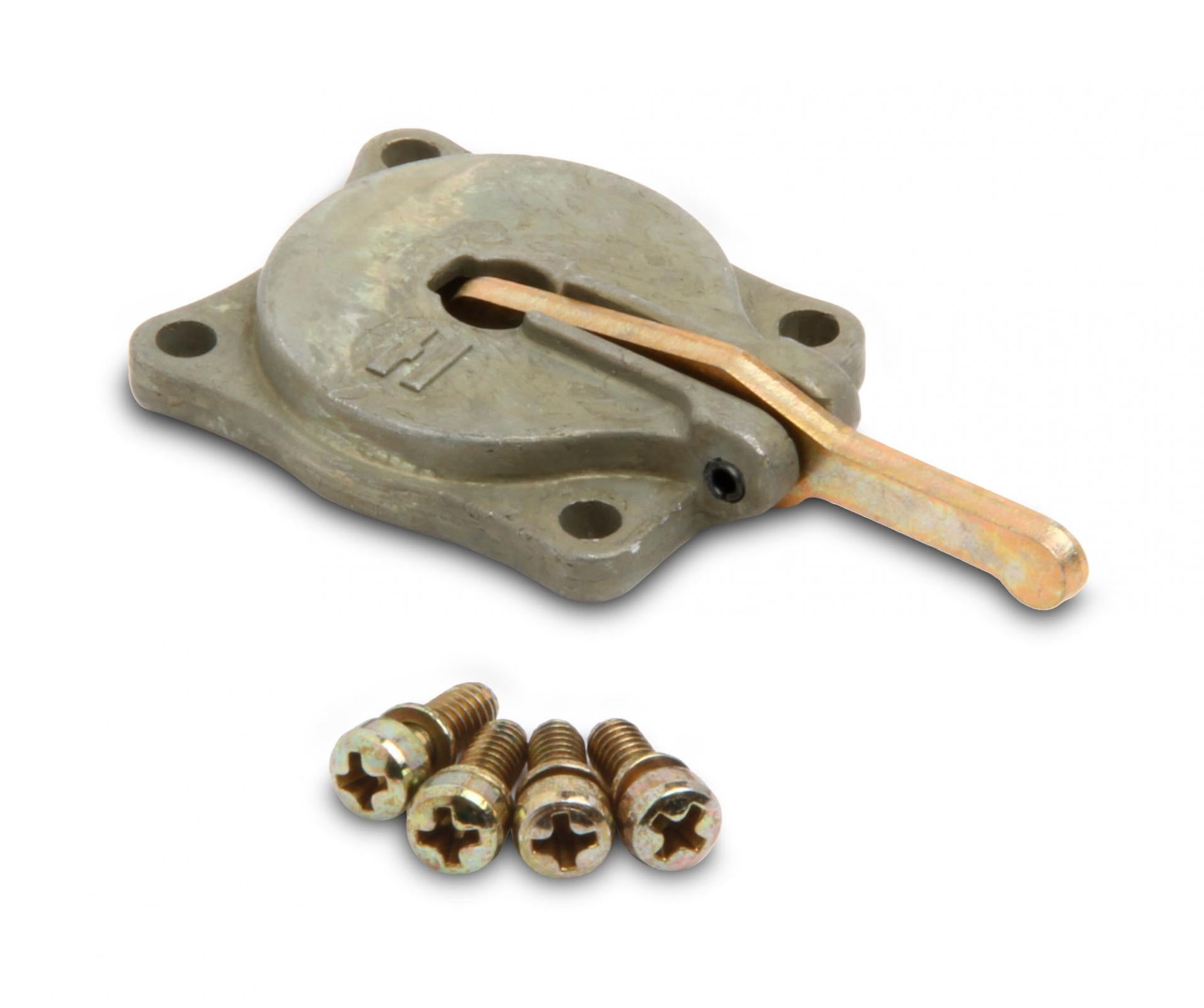 Accelerator Pump Cover 30cc W/ Lever and Screws Holley