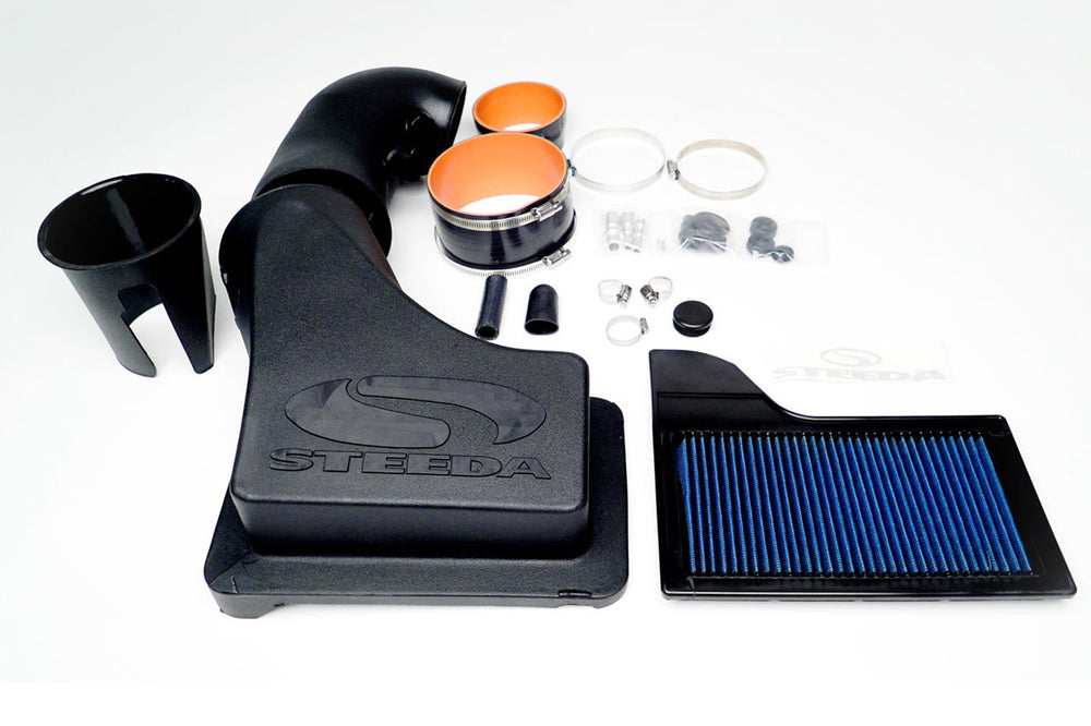 Steeda HARDCORE Mustang GT MaxFlow Closed Cold Air Intake