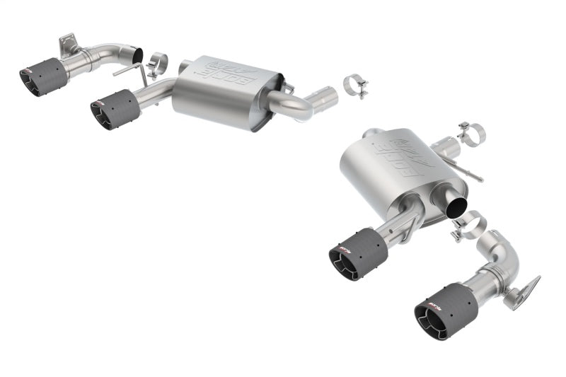 Borla 2016-2017 Chevy Camaro V8 SS AT/MT ATAK Rear Section Exhaust with Dual Mode Valves - additional view