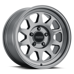 Aluminum Wheels 18x9 MR316 Bolt Pattern 5 On 150 Offset 18 Lip Size 2.56 Gloss Titanium TT Method