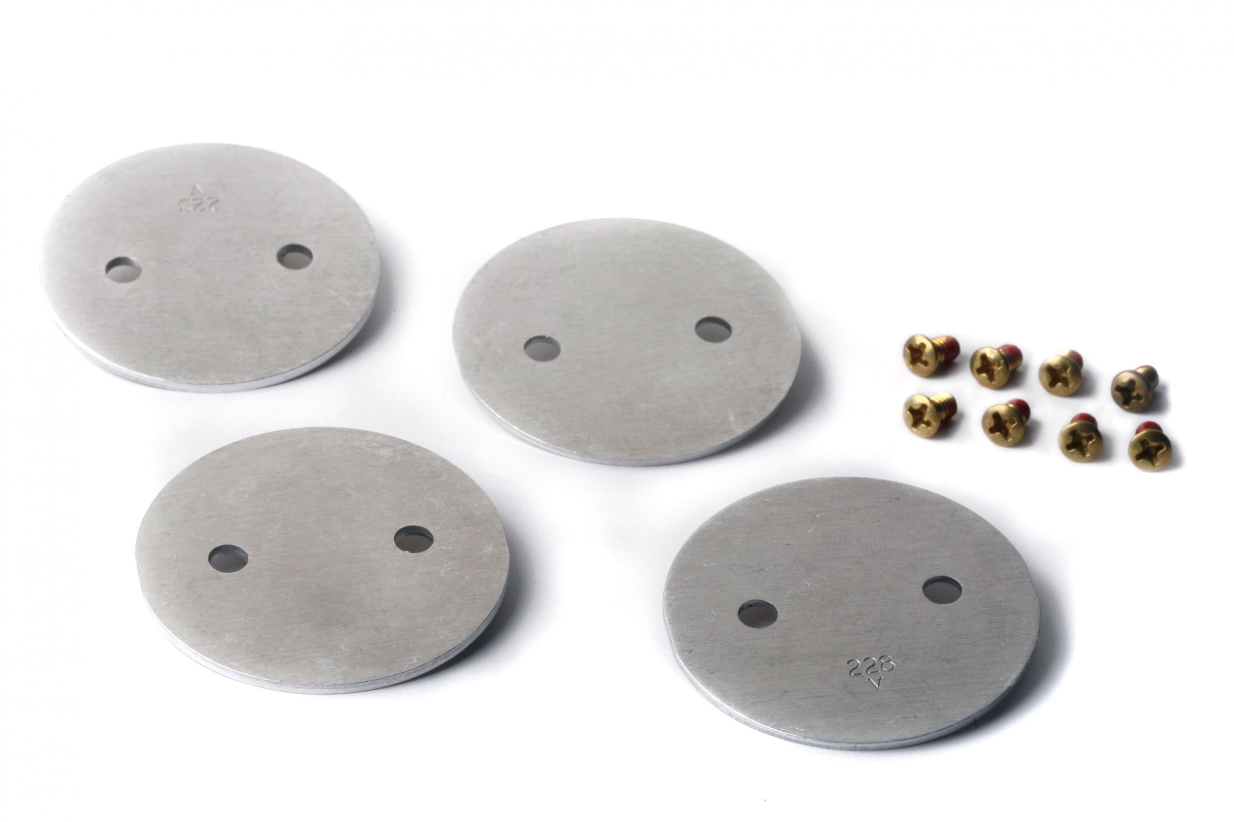 Carburetor Throttle Plate Kit 2 Plate Diameter Without Hole Holley