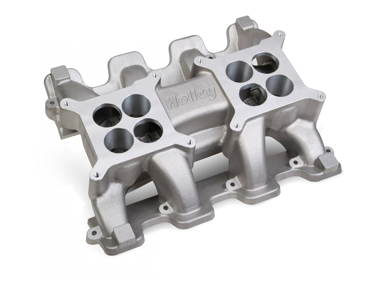LS Carbureted Manifold 2x4 Dual Plane GM LS1/LS2/LS6 Carbureted 2x4150 Dual Plane Intake Manifold, LS Gen 3 LS1/LS2/LS6 Engines Holley