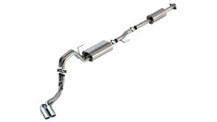 Borla F-150 2021 2.7L/3.5L Dual Side Exit Touring Cat-Back Exhaust w/ Chrome Tips - additional view 2