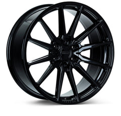 Vossen HF6-1 - 22X9.5 - 6X135 - ET0 - DEEP - 87.1 - GB - GLOSS BLACK