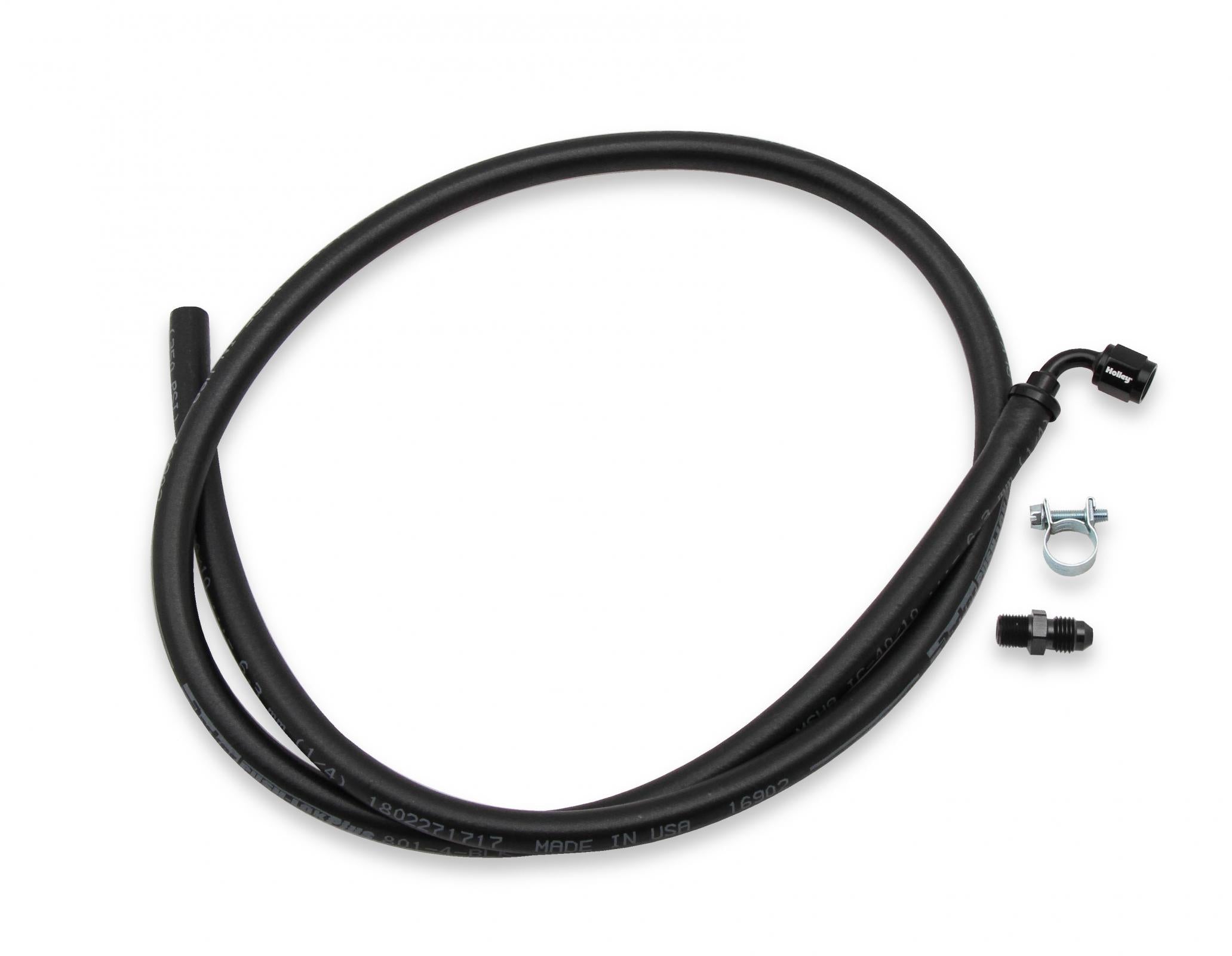 LS Steam Tube Kit W/ Black Push-On Hose GM LS Steam Tube Kit W/Black Push-On Hose Fits Most Engines W/ Factory Stock Style Intake Manifold & Factory Hardline Cross-Over Tube Holley