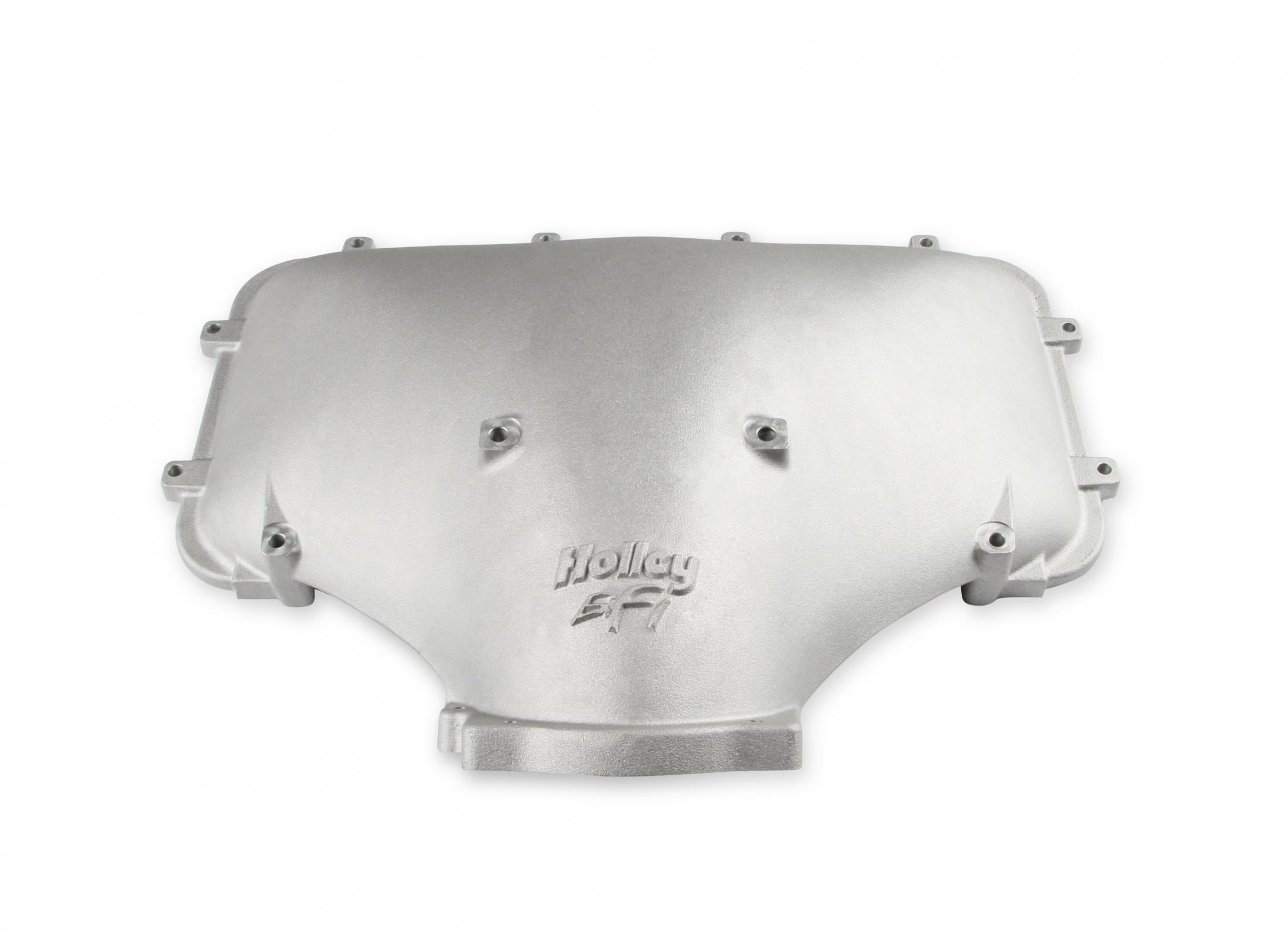 351W Ford Hi-Ram EFI Manifold with Side Mount Top 351W Ford Hi-Ram Intake Manifold with 95mm 1986-95 Ford 5.0 Throttle Body Flange Side Mount Top Holley