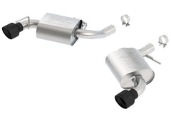 Borla 2016 Chevy Camaro SS V8 AT/MT ATAK Rear Section Exhaust w/o NPP Valves Ceramic Black - additional view