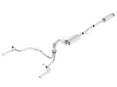Borla 15-16 Ford F-150 2.7L/3.5L V6 / 5.0L V8 Ext. Cab Std. Bed Catback Touring Single Split Rear Exit - additional view
