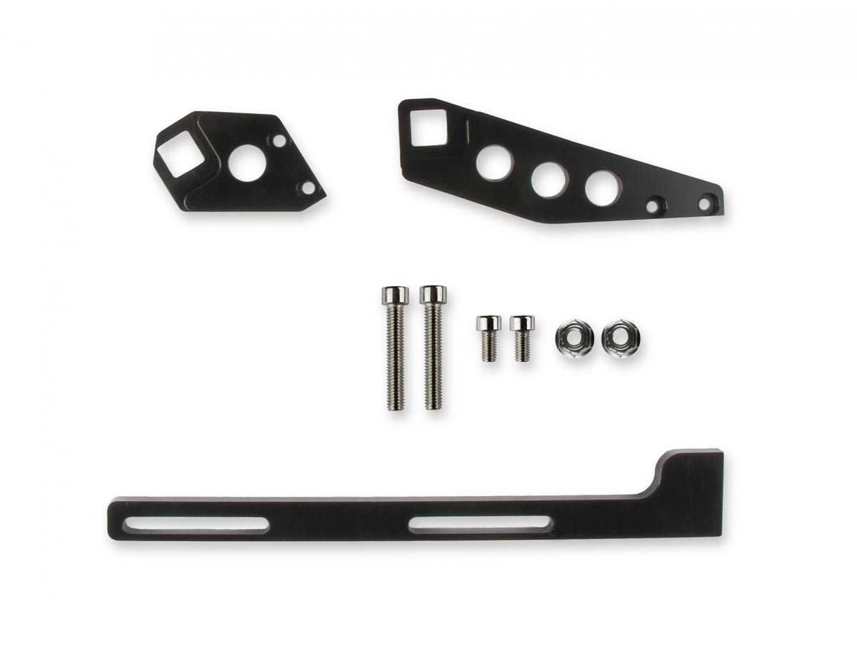 Cable Bracket Kit Intake Throttle Cable Bracket Kit For Ls1/Ls2/Ls6 Fabricated Series Intake Manifolds Black Finish Sniper EFI