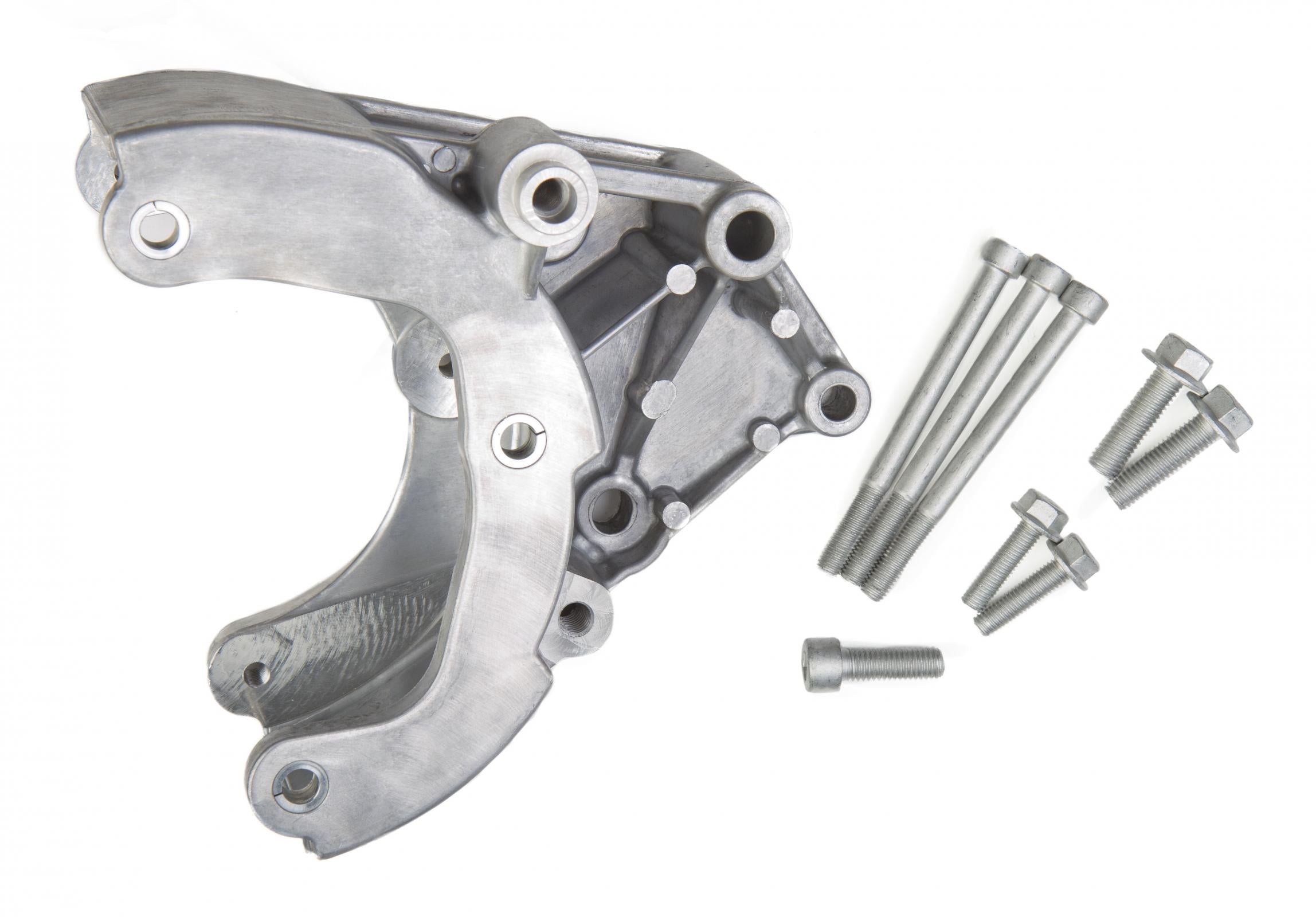 LS High-Mount A/C Accessory Drive Bracket Passenger's Side A/C Bracket Works with R4 Compressor LS A/C Accessory Drive Bracket Holley