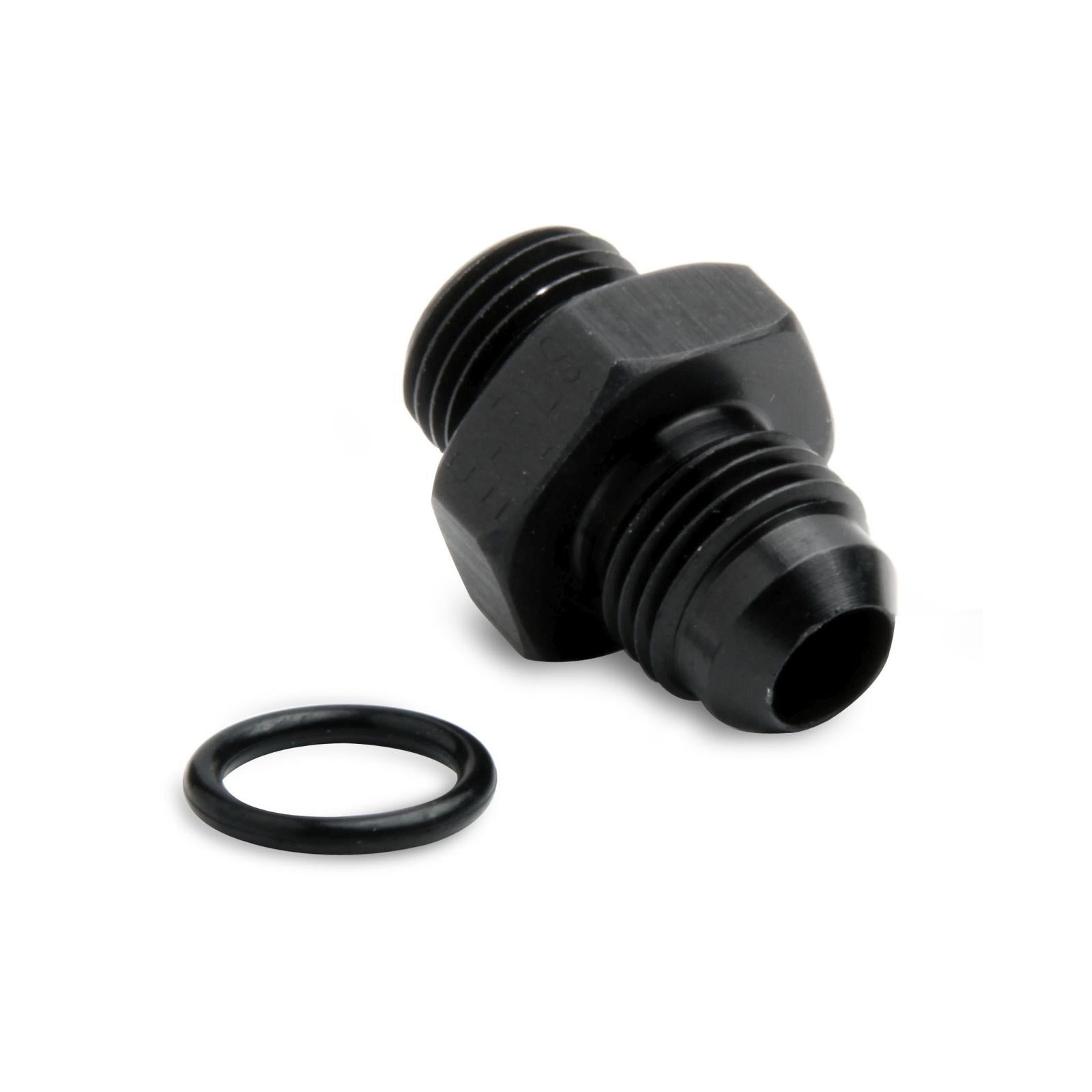 -6 an Male to 9/16-18 O-Ring Port Black Anodized Construction Available for Any Plumbing Situation and Many Custom Applications Holley
