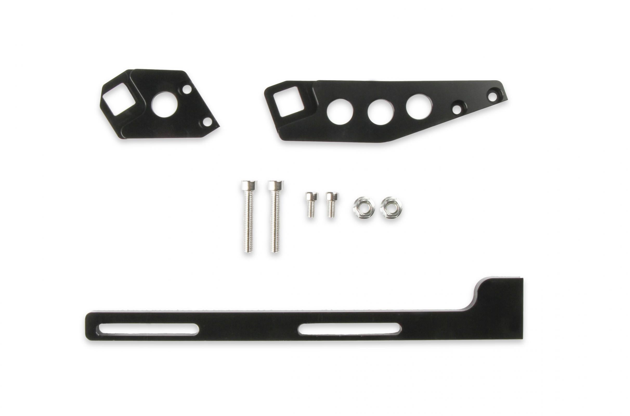 Cable Bracket Kit Intake Throttle Cable Bracket Kit For Ls3 Fabricated Series Intake Manifolds Black Finish Sniper EFI