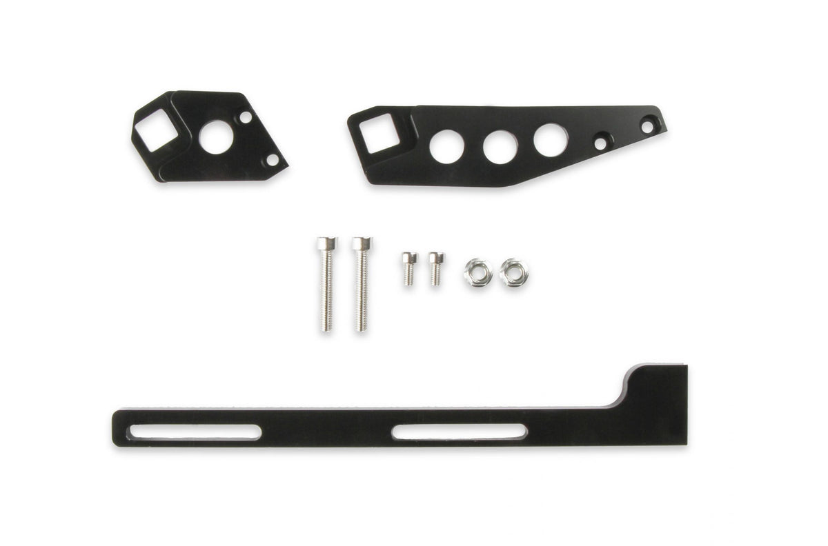Cable Bracket Kit Intake Throttle Cable Bracket Kit For Ls3 Fabricated Series Intake Manifolds Black Finish Sniper EFI