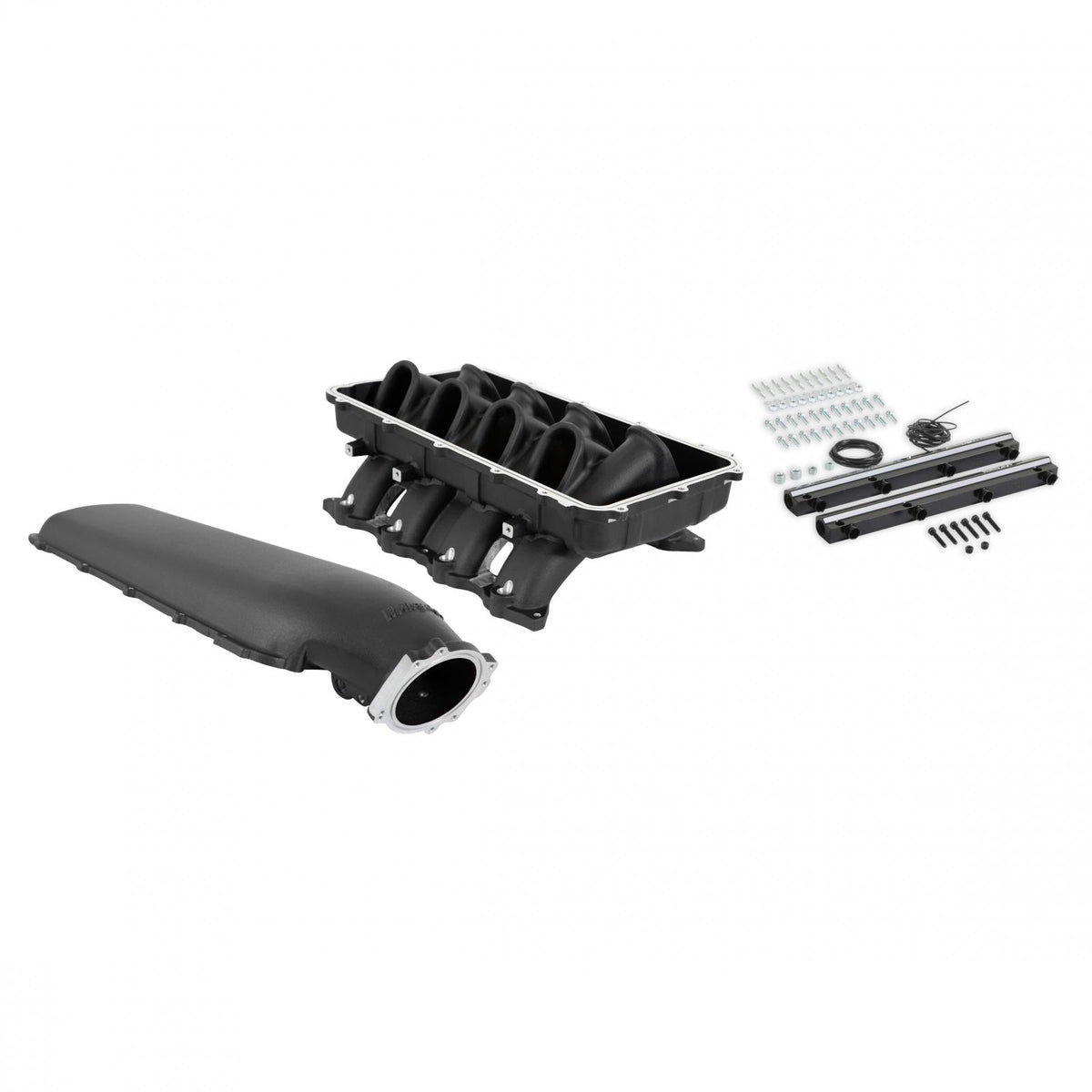 Hi-Ram Intake Manifold Ford Coyote Engine Hi-Ram / Black Finish / Coyote Engine Holley