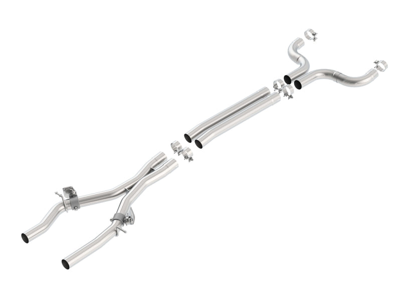 Borla 2016 Camaro SS 6.2L V8 X-Pipe w/ Mid Pipes w/ AFM Valves - additional view