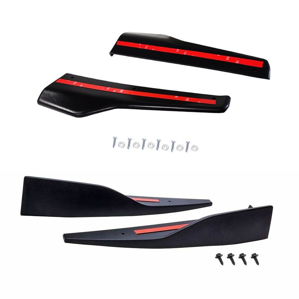 UPR Rocker Winglet & Rear Side Splitters (fits 15-23 Mustang S550)