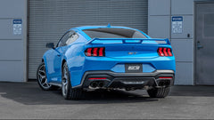 Borla 2024 Ford Mustang GT 5.0L V8 w/ Active Exhaust ATAK Cat-Back Exhaust System - Carbon Fiber - mounted view