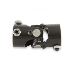 U-Joint Steel Black Zinc 1-48 Spline to 1-DD Holley