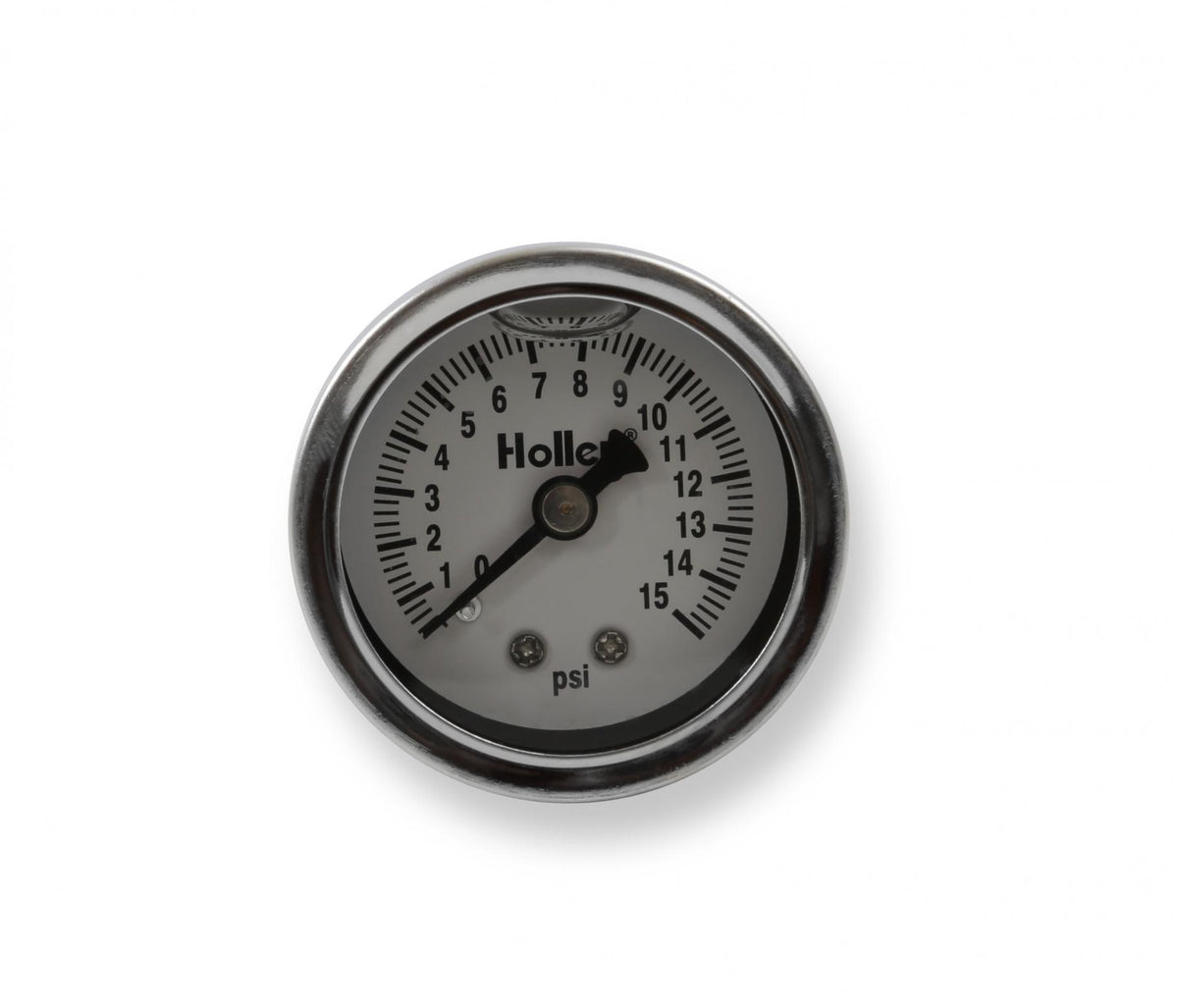 Fuel Pressure Gauge Liquid-Filled Mechanical 0-15 PSI Holley
