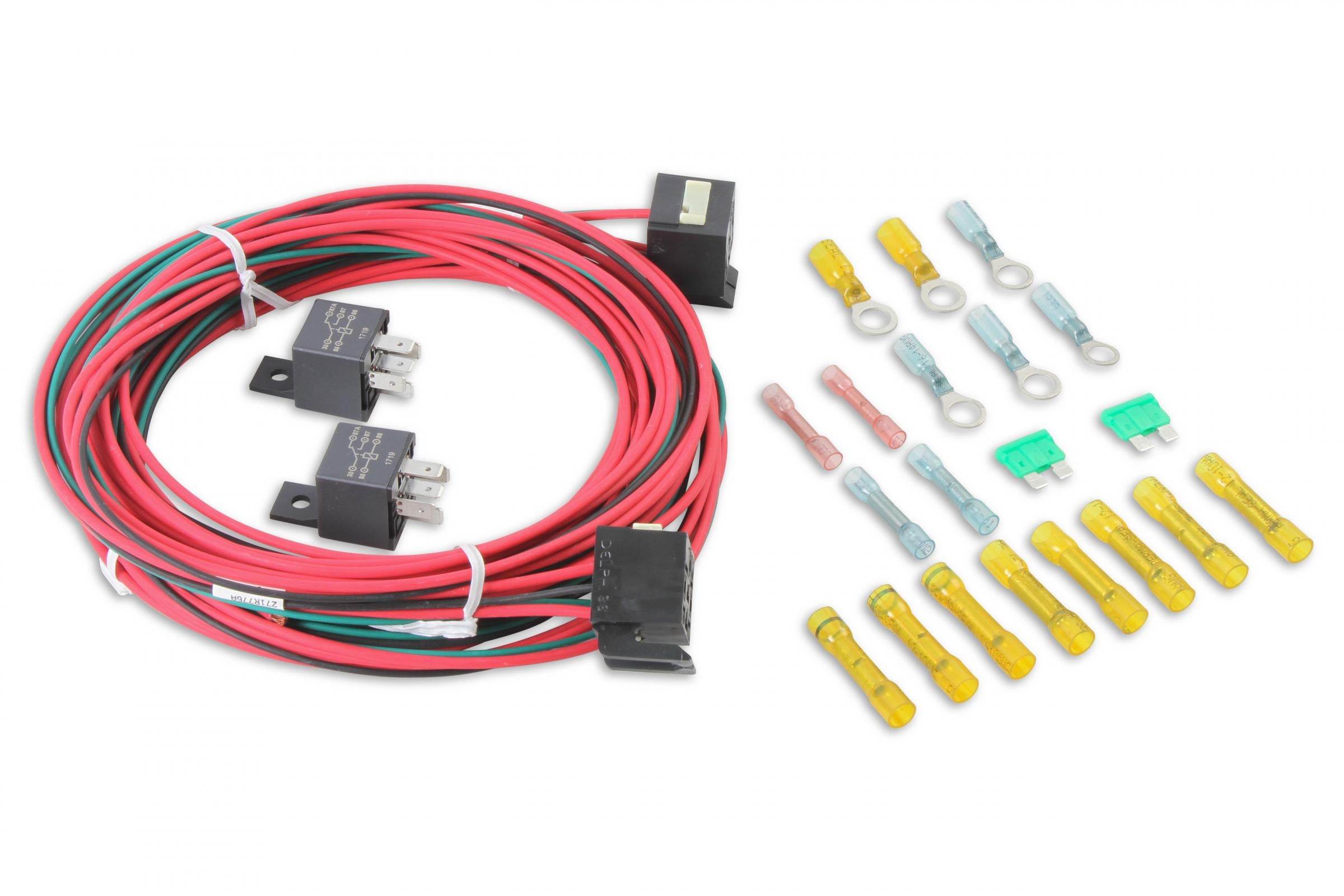 Late Model Dual Pump Module Relay Kit Mustang (12-153/12-175) or Challenger/charger (12-154) Modules Holley