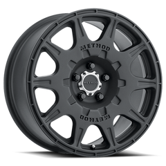 Aluminum Wheels 17x8 Rally MR502 Bolt Pattern 5 On 100 Offset 38 Lip Size 0 Matte Black MB Method
