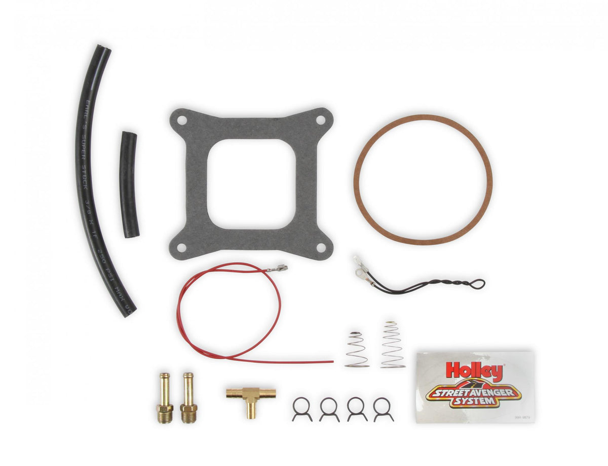 Ultra Street Avenger Carburetor Blue 670 CFM 4150 Vacuum Secondaries Shiny Gasoline Holley