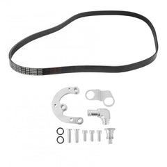 Power Steering Pump Relocation Kit SBF Mid-Mount- Accessory Drive Allows the Installation of a Mechanical Fuel Pump Holley
