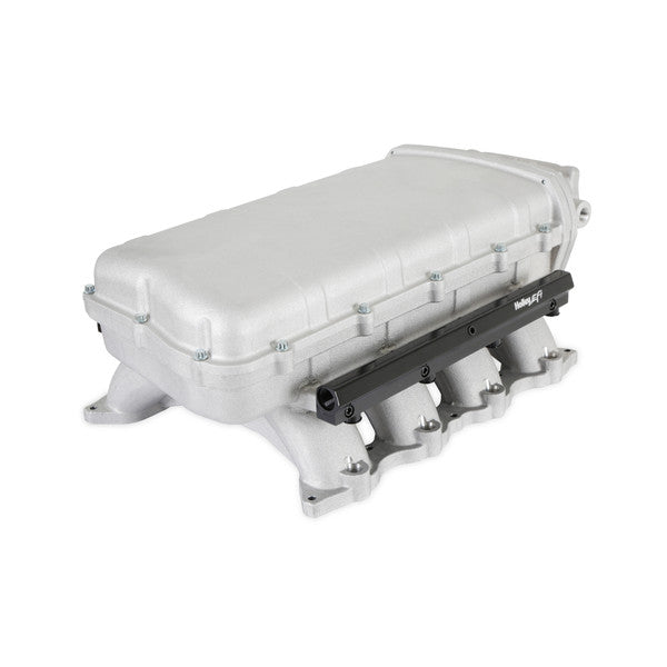 Holley EFI Ultra Lo-Ram Ford Bare Aluminum Intake Manifold (Use W/ 13-14 GT500 Throttle Body)