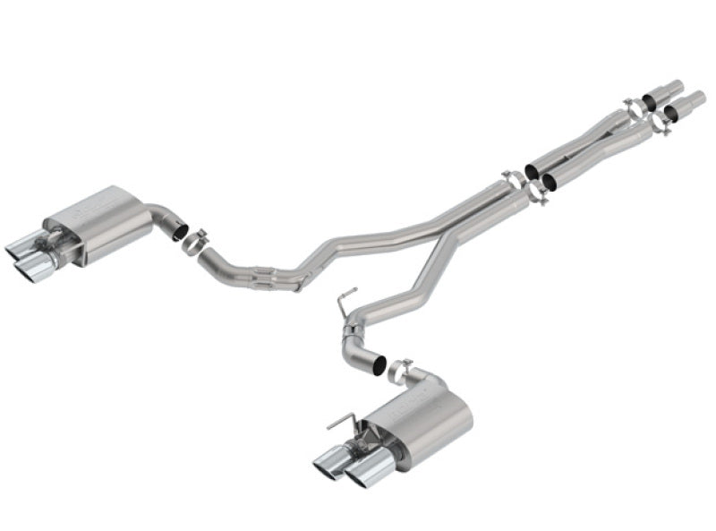 Borla 2018 Ford Mustang GT 5.0L AT/MT 3in ATAK Catback Exhaust w/ Valves - additional view