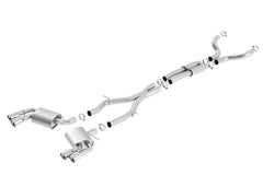 Borla 16-17 Camaro 6.2L ATAK Catback w/ Dual Tips (NPP) Dual Split Rear Exit - additional view
