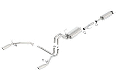 Borla 11-14 Ford F-150 5.0L AT 2/4WD S-Type SS Catback Exhaust - additional view 2